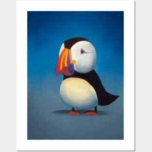 Cute puffin Posters and Art